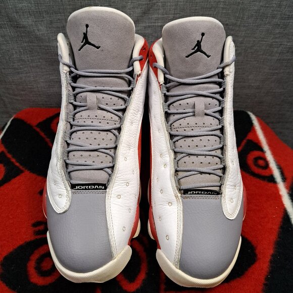 Size 11 Men Air Jordan 13 Retro ‘Grey Toe’ 2014 414571 126 - Picture 3 of 13